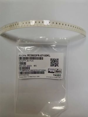 Ширина ± 0.1mm резистора 0,8 обломока бытовых приборов 100KΩ 0603