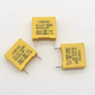 Сопротивление-capacitorce, размер конденсатора 0.1uF/275V/310V напряжения тока уменьшения небольшой