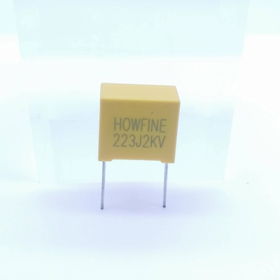 0.022uF MKP82 223J 2KV металлизировало резонирующее пленочного конденсатора полипропилена высокое