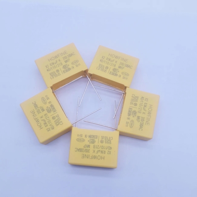 Желтый конденсатор MPX-X2 0.56UF 310V-330V P22.5MM безопасности цвета